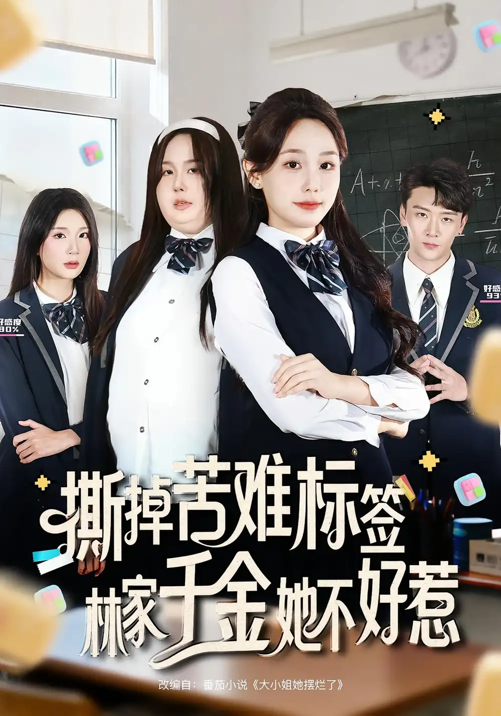 撕掉苦难标签林家千金她不好惹（60集）庄汐玥&桑岂海报