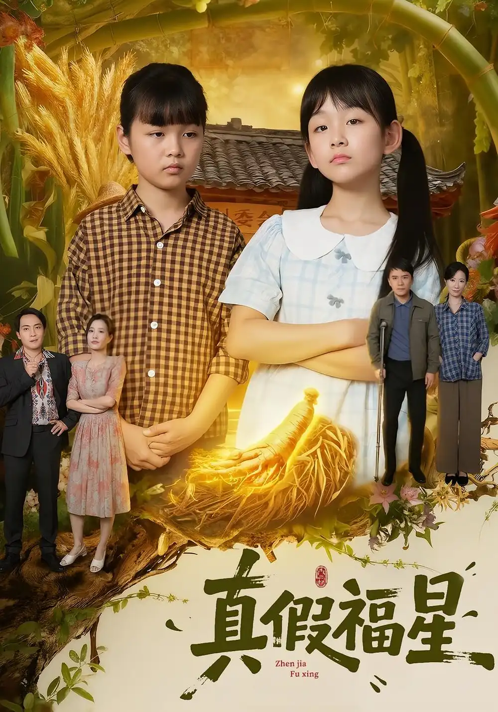 真假福星(66集)陈王意&毛渤陇高清海报图片 真假福星(66集)陈王意&毛渤陇海报