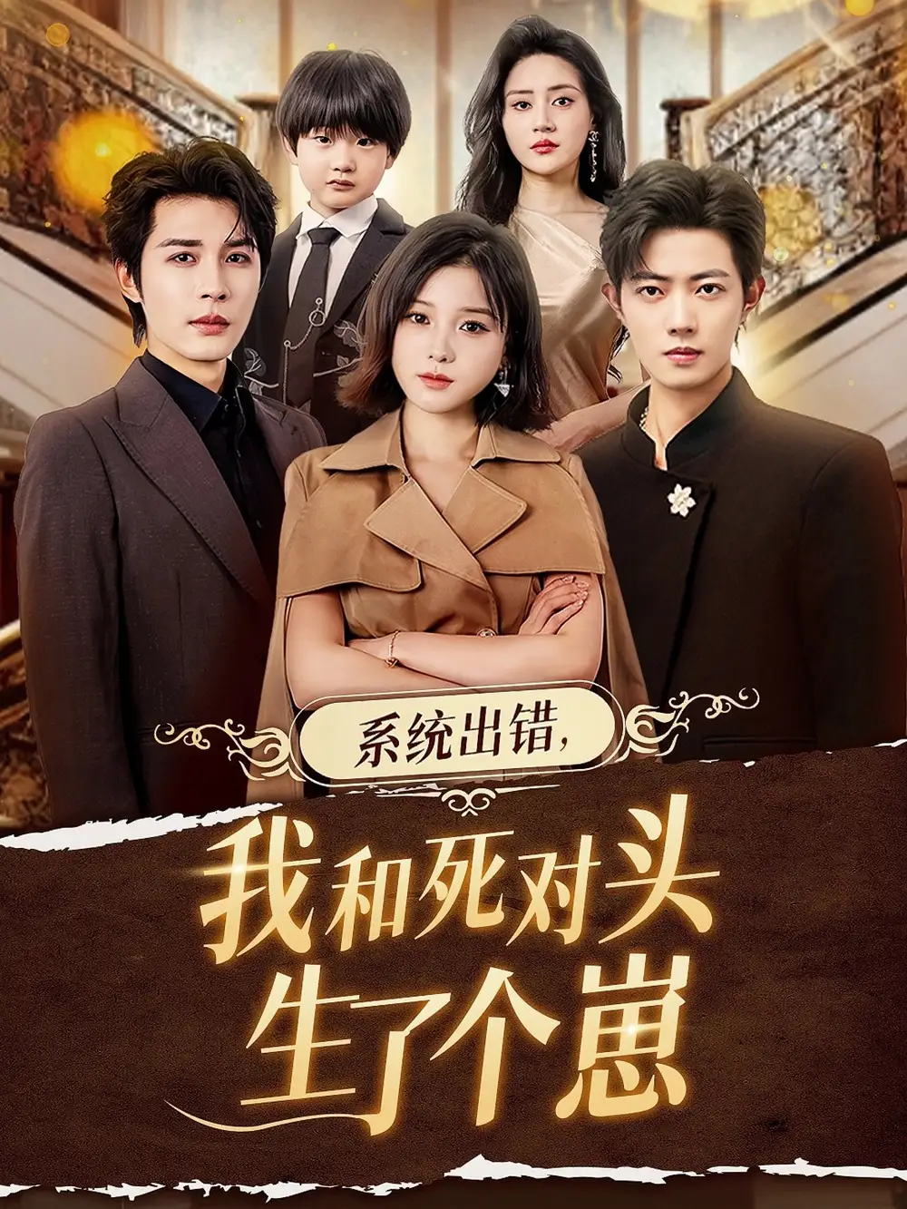 系统出错，我和死对头生了个崽（80集）邹柯俊＆翟欣然海报